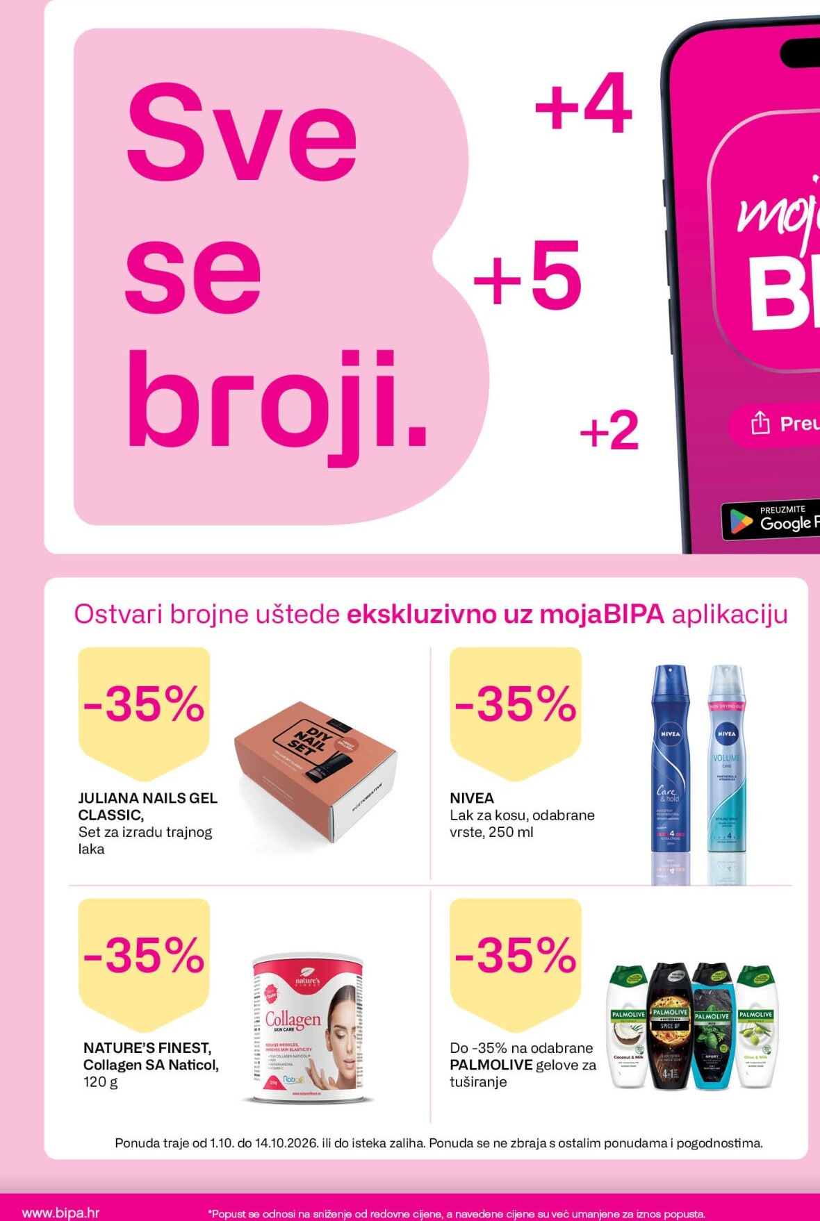 bipa - Aktualni katalog BIPA od četvrtka, 01.10.2026 do srijede, 14.10.2026 - page: 24