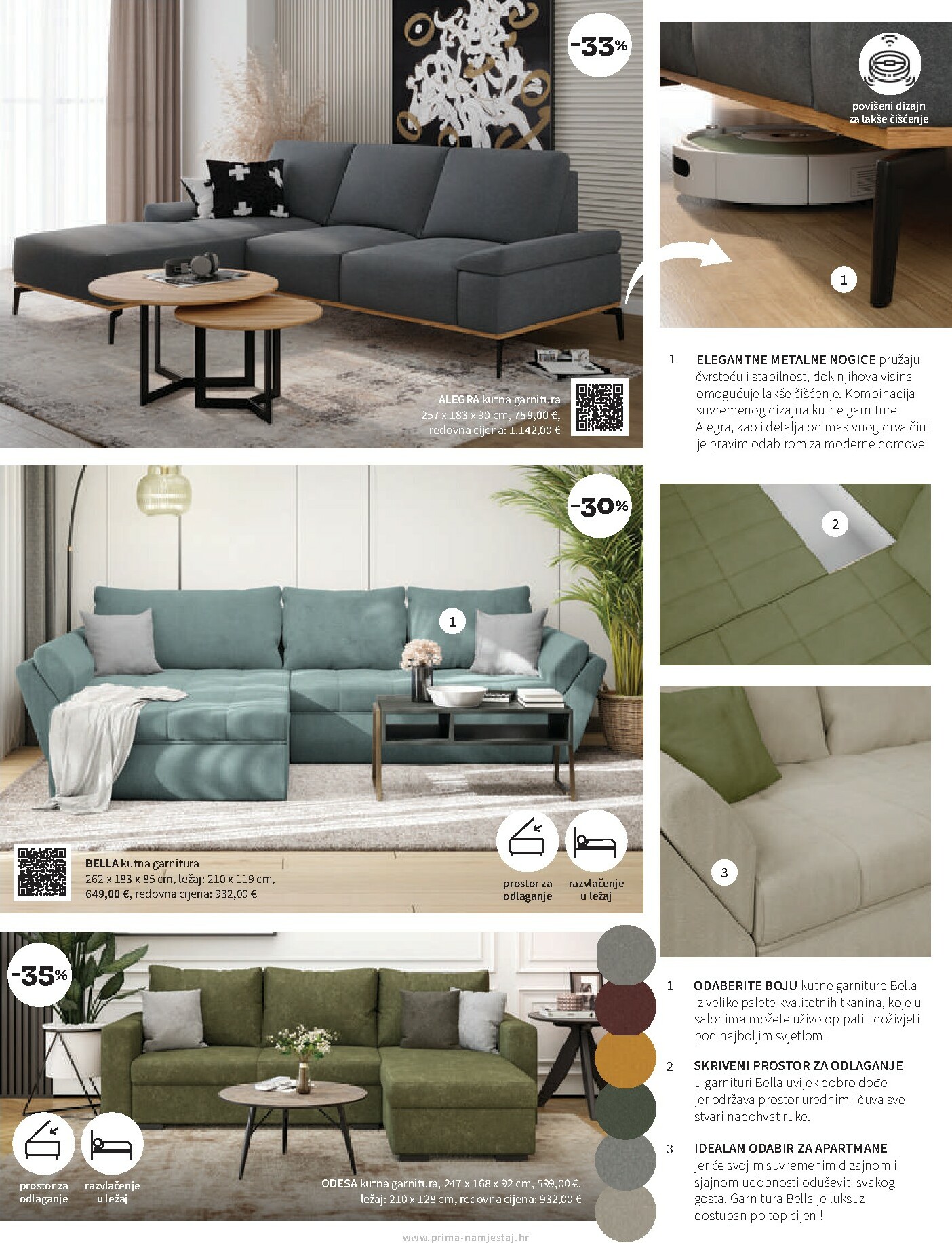 prima - Prelistajte katalog Prima - Garniture, vrijedi od 01.10. do 31.10. - page: 15
