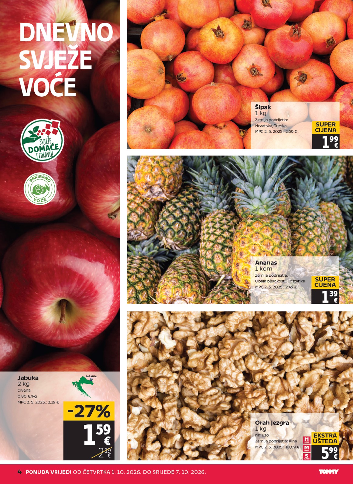 tommy - Novi Tommy katalog od četvrtka, 01.10.2026 do srijede, 07.10.2026 - page: 4