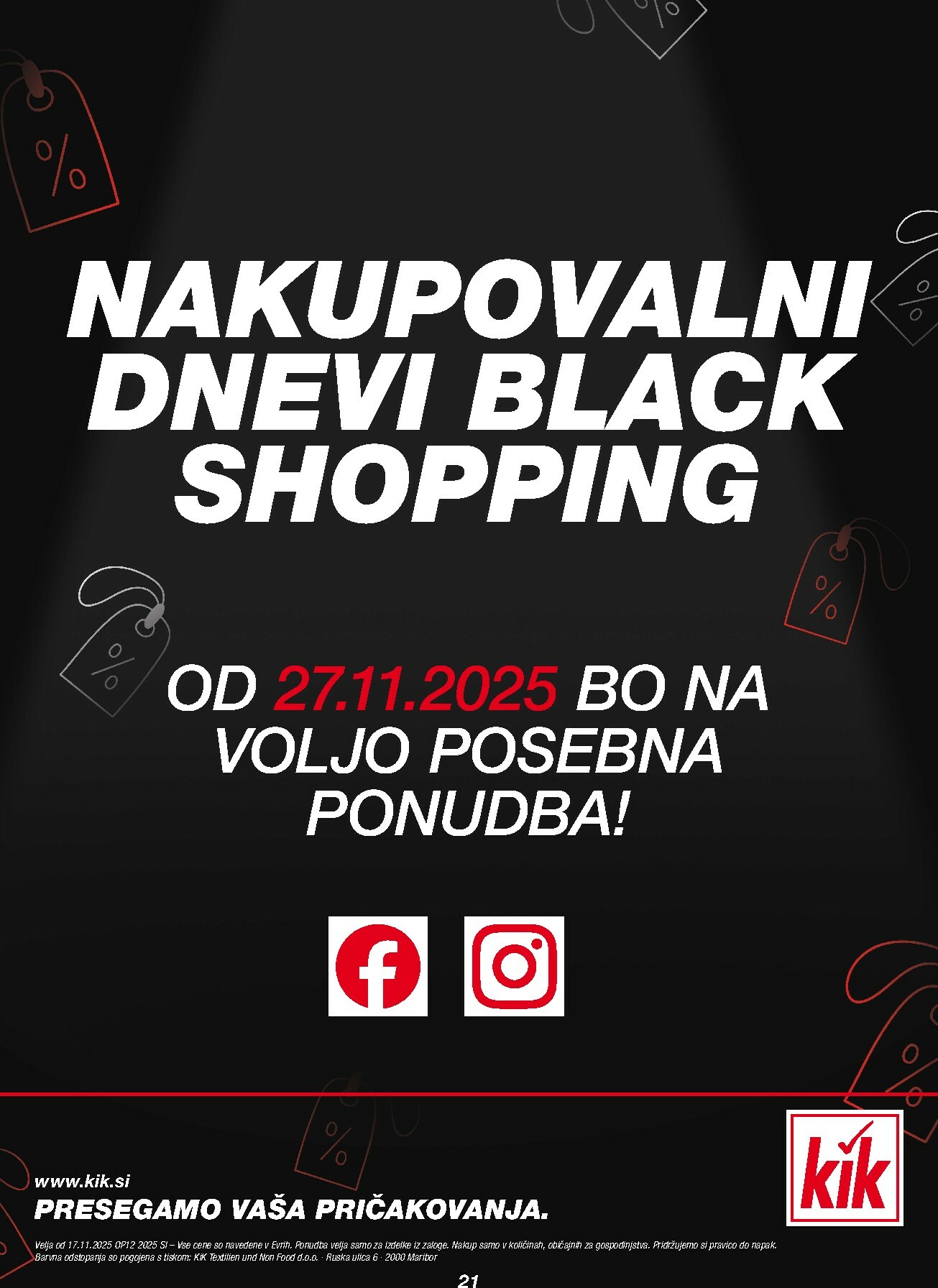 kik - Prelistajte katalog KiK - Black Friday, vrijedi od 17.11. do 14.12. - page: 21