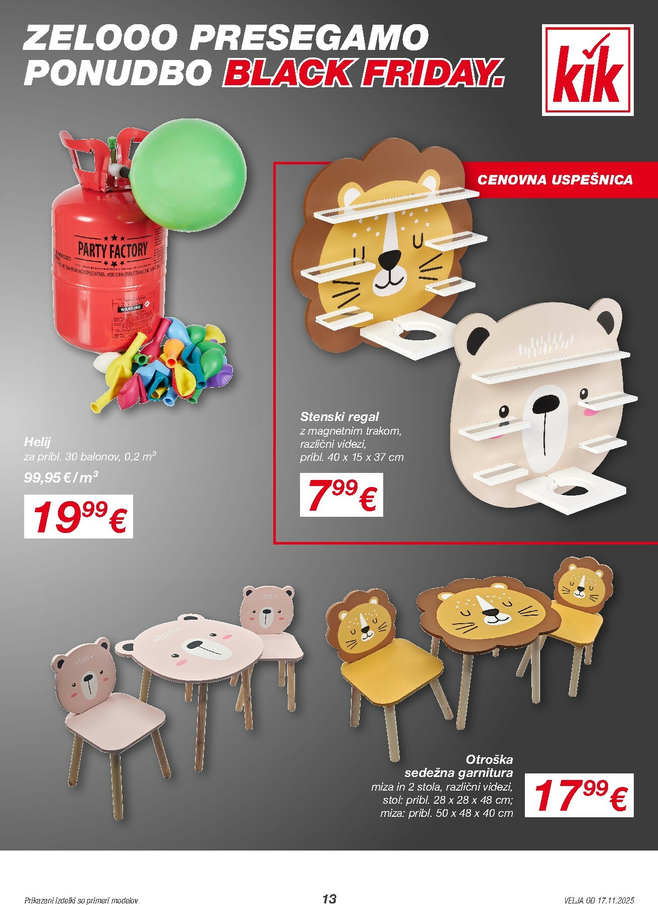 kik - Prelistajte katalog KiK - Black Friday, vrijedi od 17.11. do 14.12. - page: 13