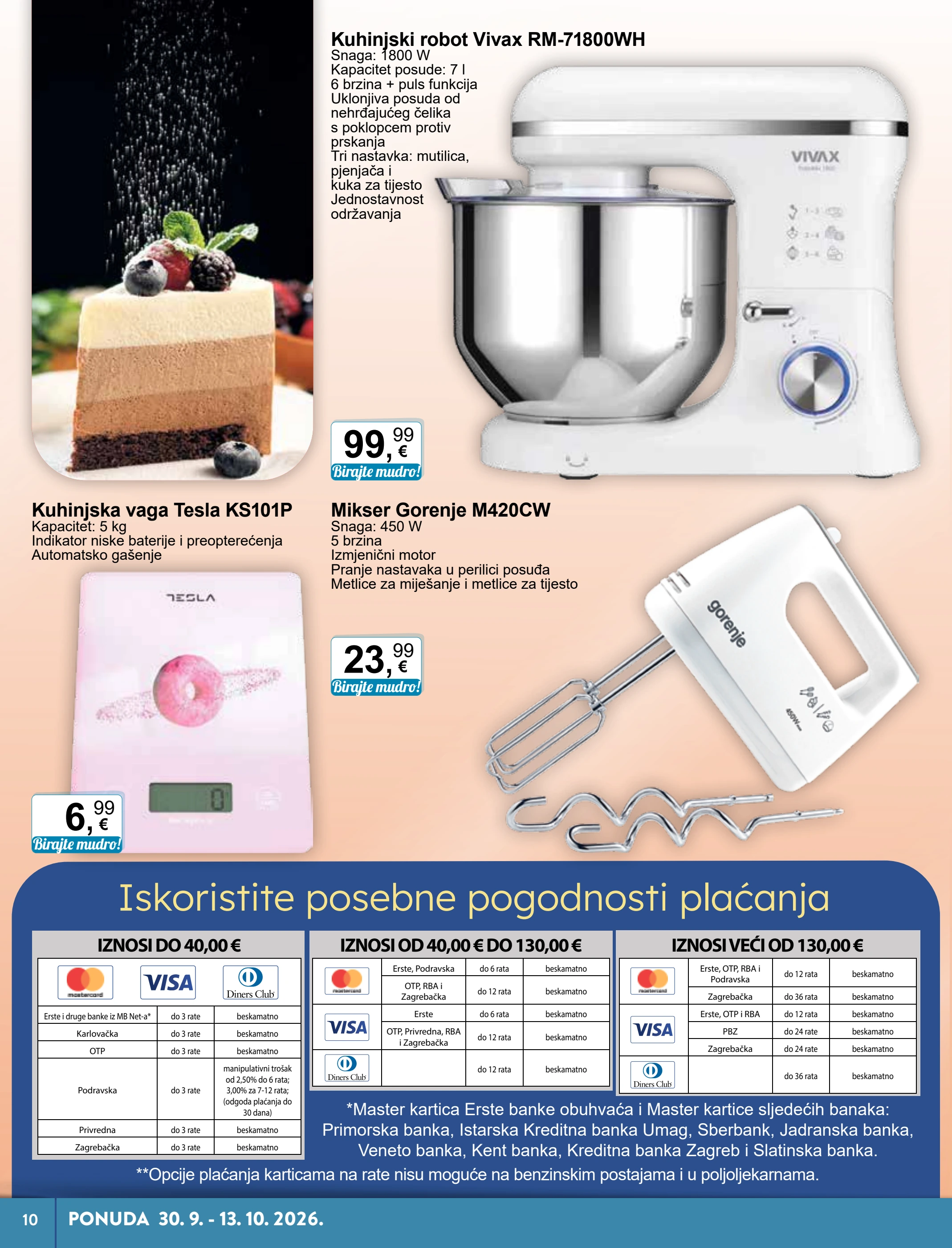 ktc - Novi KTC - Tehnika I Posuđe katalog od srijede, 30.09.2026 do utorka, 13.10.2026 - page: 10