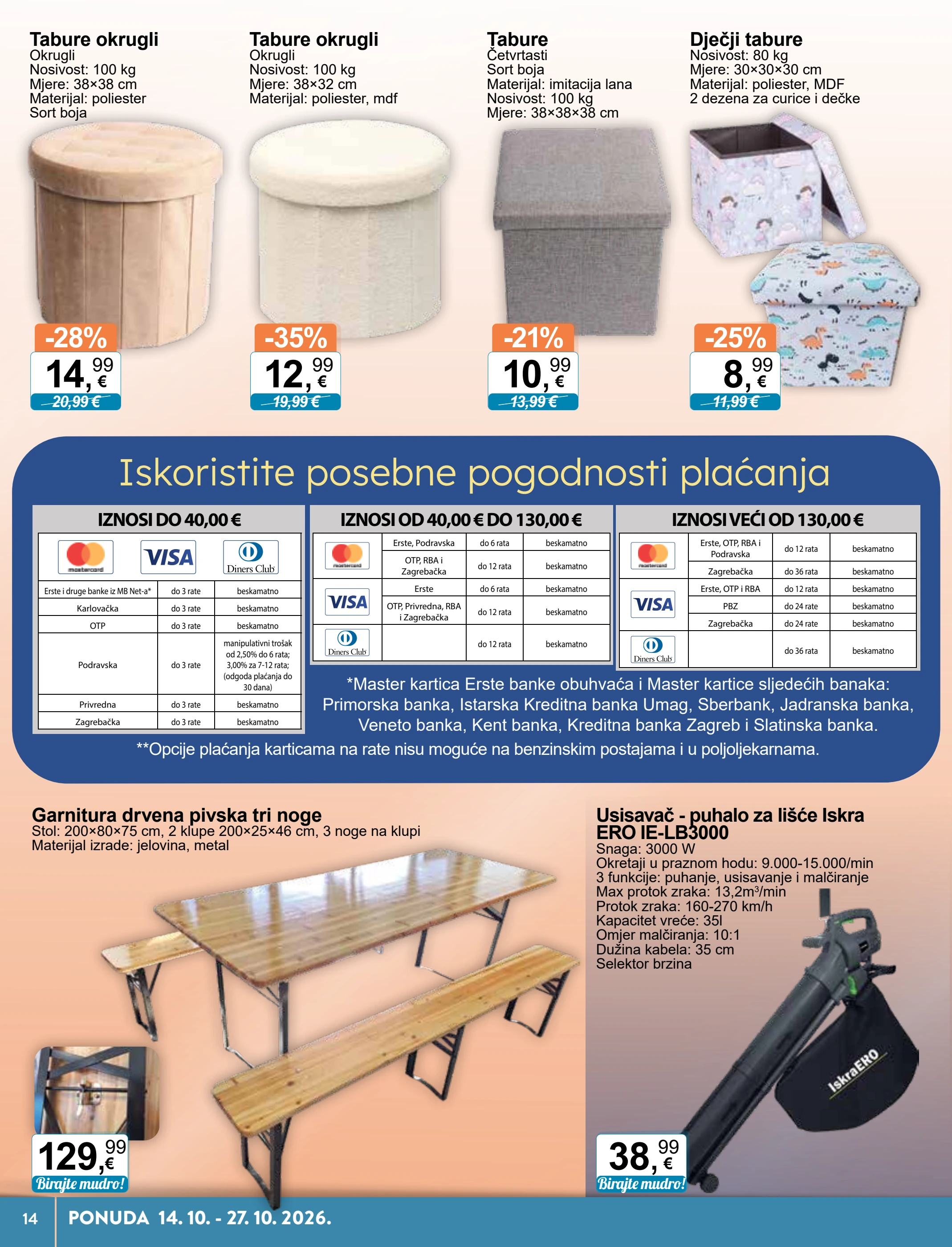ktc - Novi KTC - Tehnika I Posuđe katalog od srijede, 14.10.2026 do utorka, 27.10.2026 - page: 14