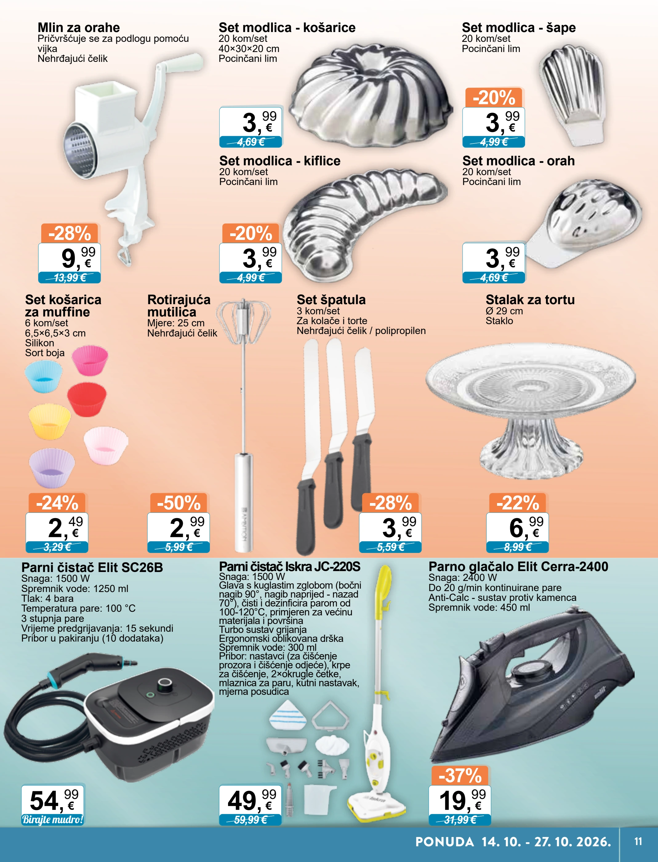 ktc - Novi KTC - Tehnika I Posuđe katalog od srijede, 14.10.2026 do utorka, 27.10.2026 - page: 11