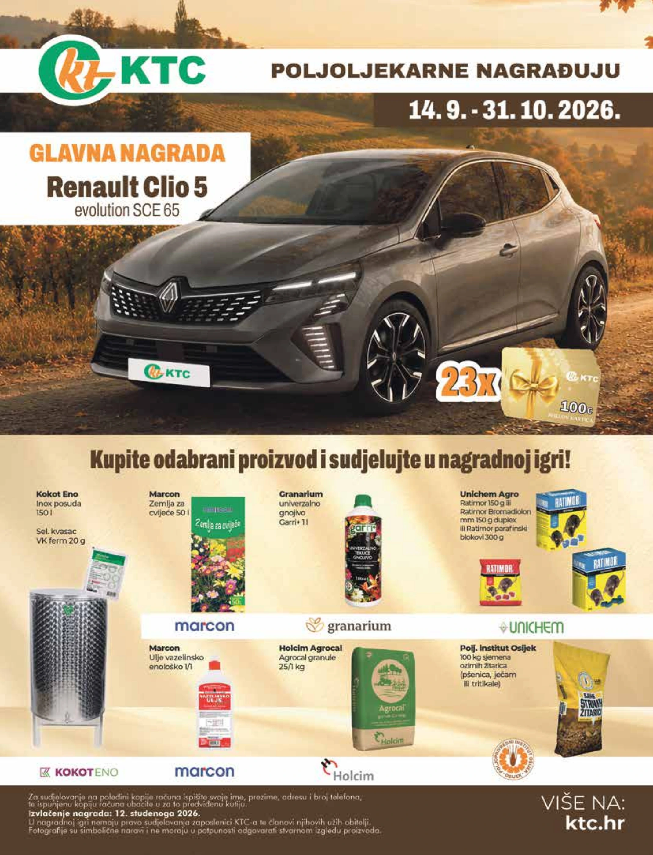 ktc - Novi KTC - Poljoljekarne katalog od srijede, 14.10.2026 do utorka, 27.10.2026 - page: 3