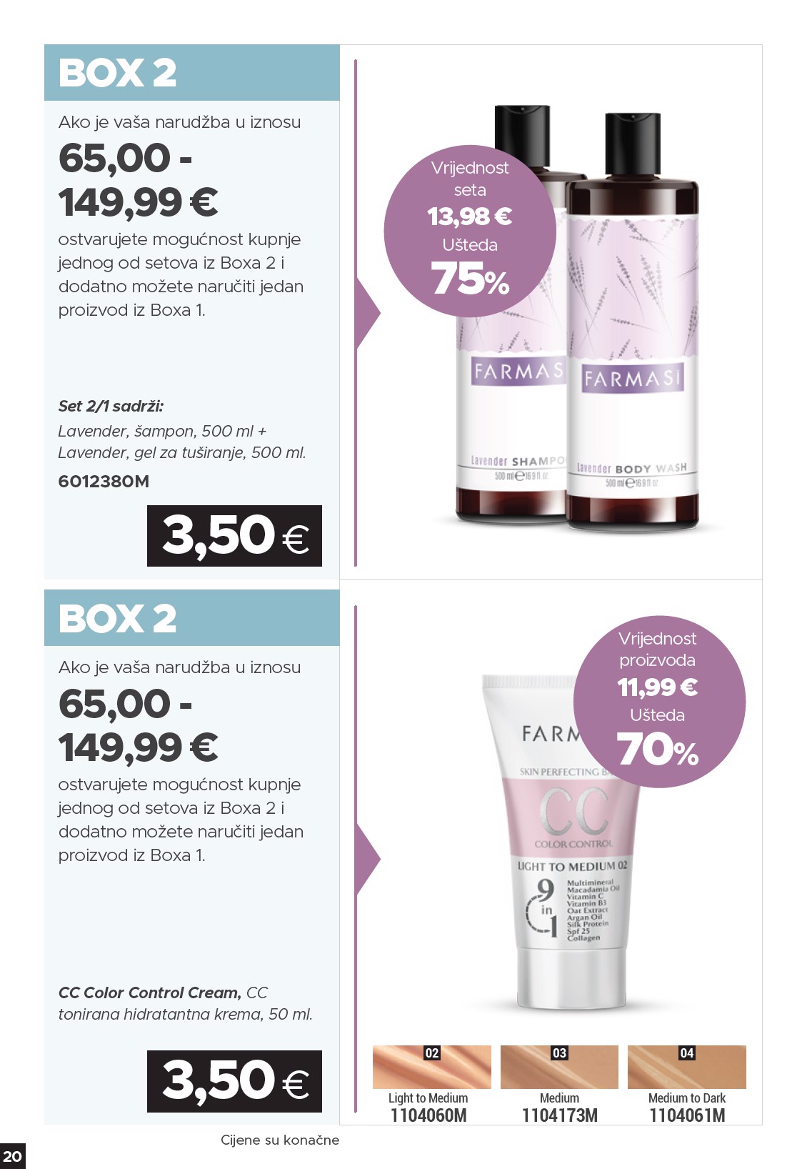 farmasi - Prelistajte katalog Farmasi - Beauty and more, vrijedi od 01.09. do 30.09. - page: 20