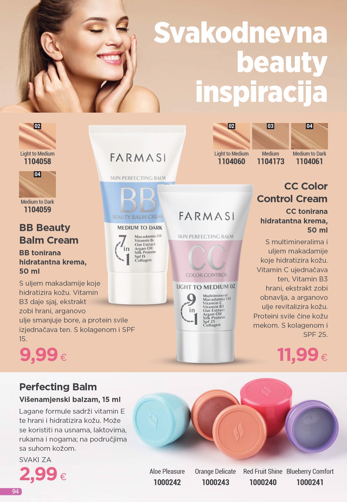 farmasi - Prelistajte katalog Farmasi, vrijedi od 01.10. do 31.10. - page: 94