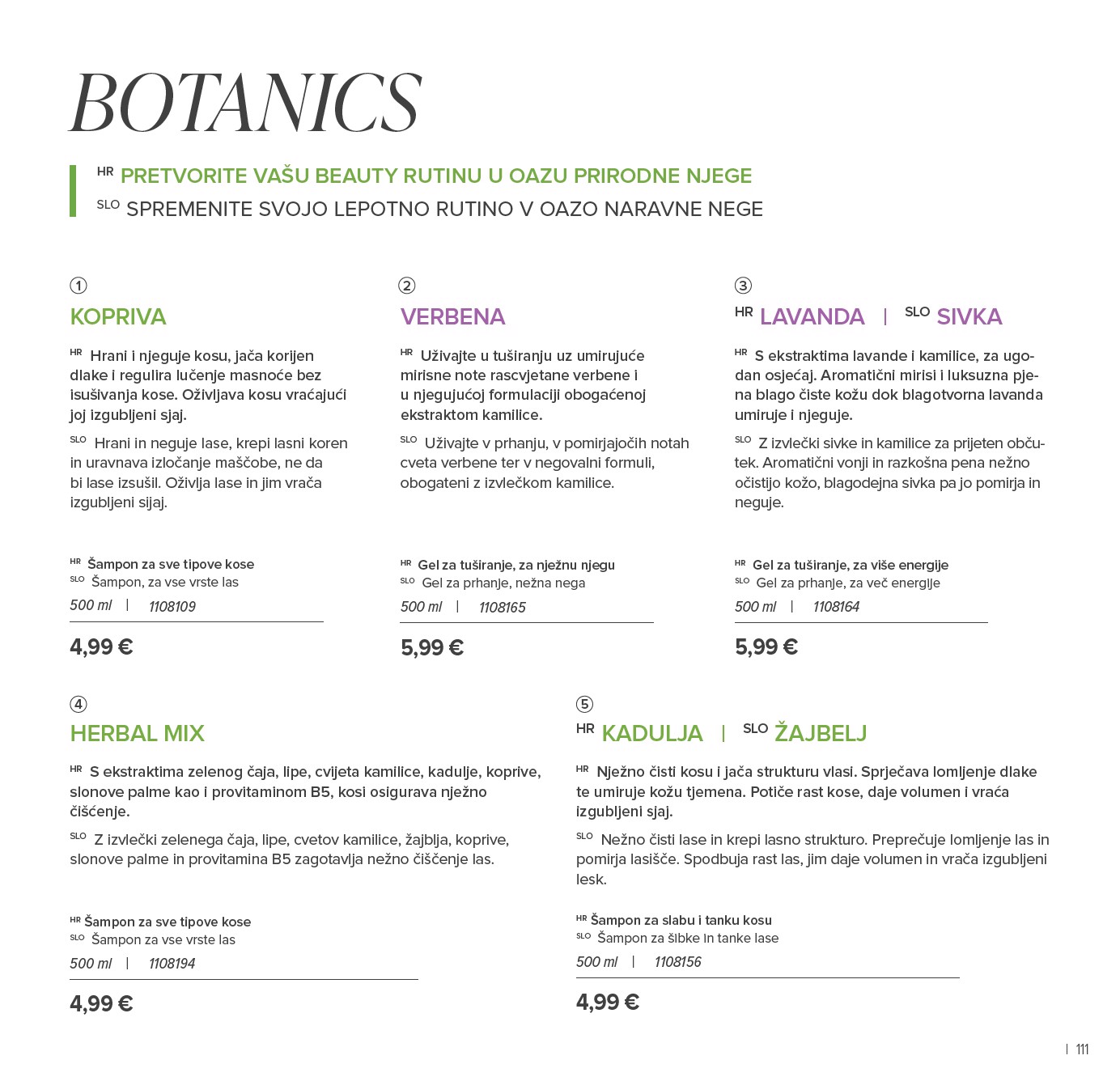 farmasi - Prelistajte katalog Farmasi, vrijedi od 01.01. do 31.01. - page: 111