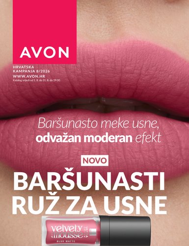 avon - Aktualni katalog Avon od subote, 01.08.2026 do ponedjeljka, 31.08.2026