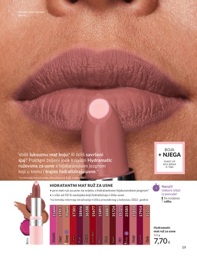 avon - Prelistajte katalog Avon, vrijedi od 01.09. do 30.09. - page: 58
