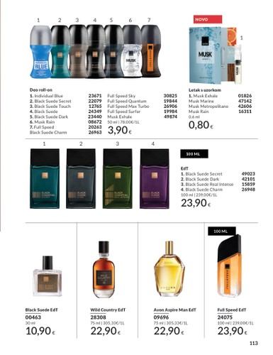 avon - Prelistajte katalog Avon, vrijedi od 01.01. do 31.01. - page: 113