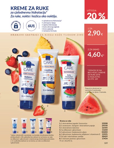 avon - Prelistajte katalog Avon, vrijedi od 01.01. do 31.01. - page: 189