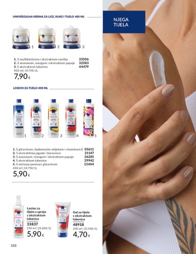avon - Prelistajte katalog Avon, vrijedi od 01.01. do 31.01. - page: 188