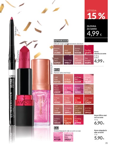 avon - Prelistajte katalog Avon, vrijedi od 01.01. do 31.01. - page: 35