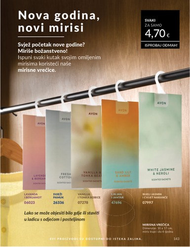 avon - Prelistajte katalog Avon, vrijedi od 01.01. do 31.01. - page: 143