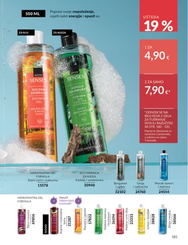 avon - Prelistajte katalog Avon, vrijedi od 01.01. do 31.01. - page: 181