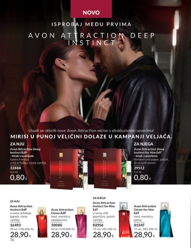 avon - Prelistajte katalog Avon, vrijedi od 01.01. do 31.01. - page: 76