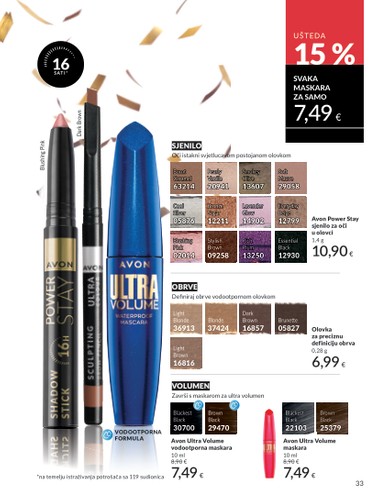avon - Prelistajte katalog Avon, vrijedi od 01.01. do 31.01. - page: 33