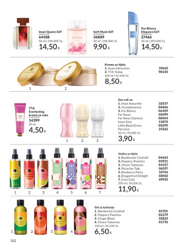 avon - Prelistajte katalog Avon, vrijedi od 01.01. do 31.01. - page: 102