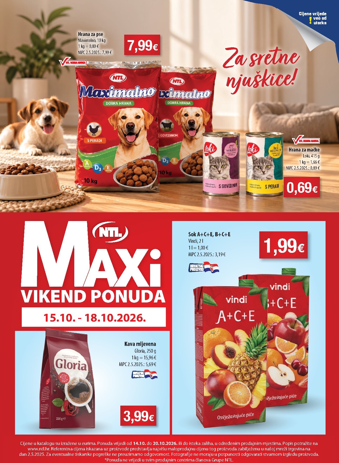 ntl - Aktualni katalog NTL - Maxi tjedna ponuda od srijede, 14.10.2026 do utorka, 20.10.2026 - page: 16