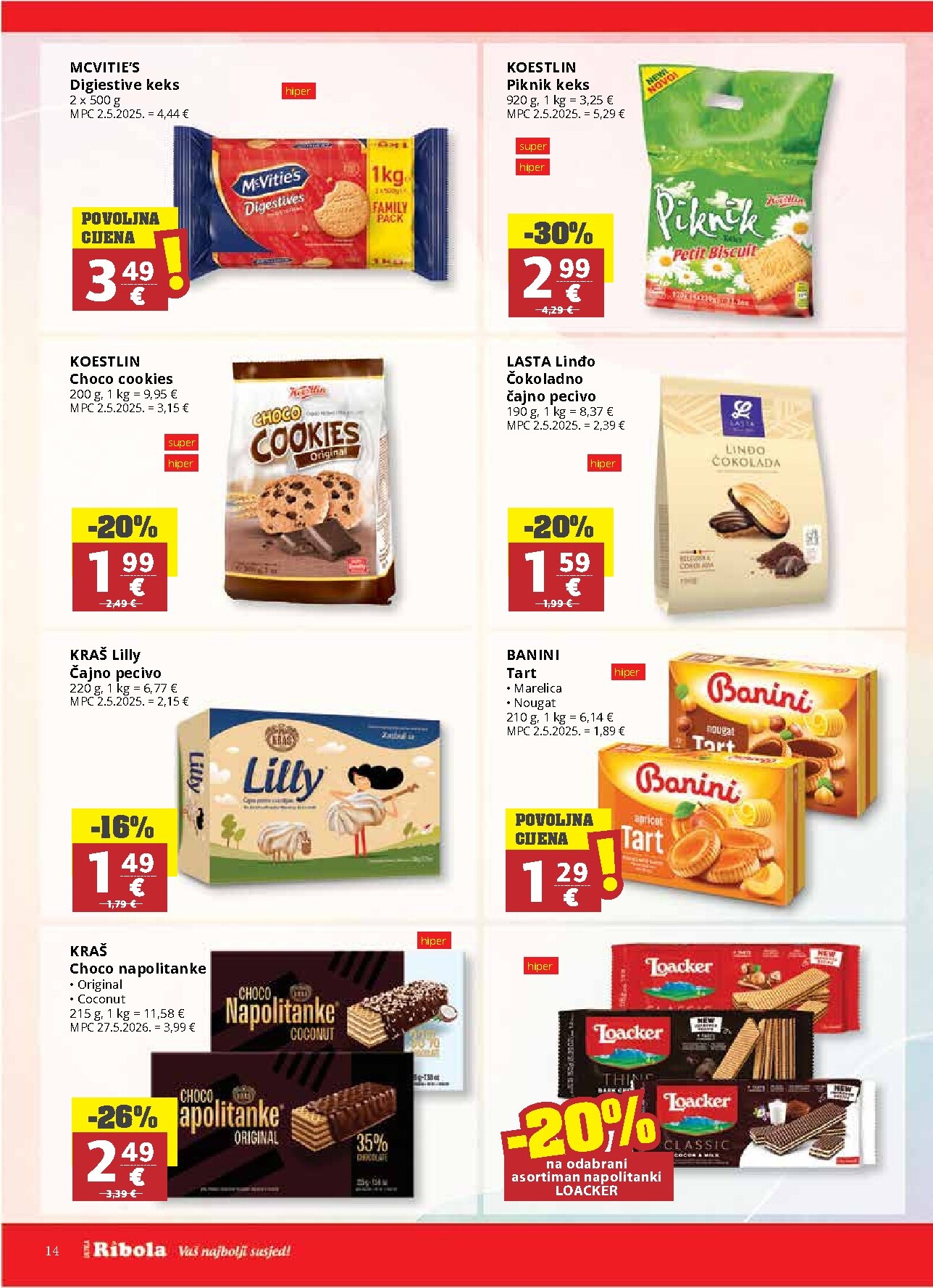 ribola - Novi Ribola katalog od srijede, 14.10.2026 do utorka, 20.10.2026 - page: 14