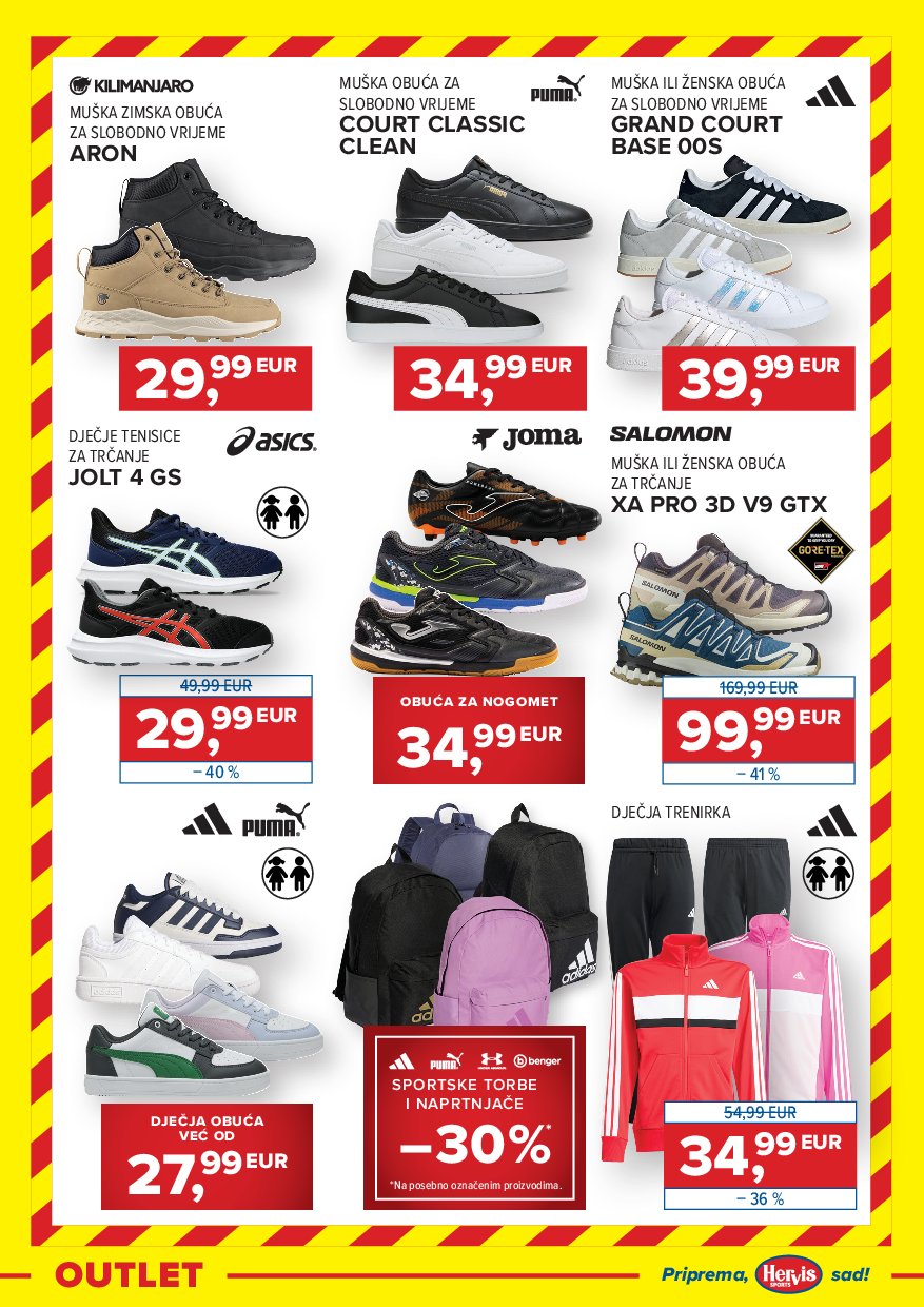 hervis - Prelistajte katalog Hervis - Outlet, vrijedi od 03.09. do 06.09. - page: 2