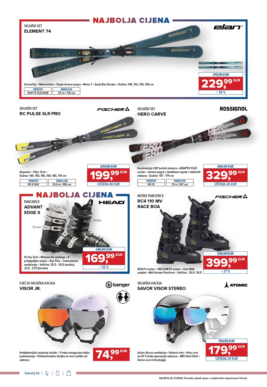 hervis - Prelistajte katalog Hervis, vrijedi od 12.11. do 18.11. - page: 2