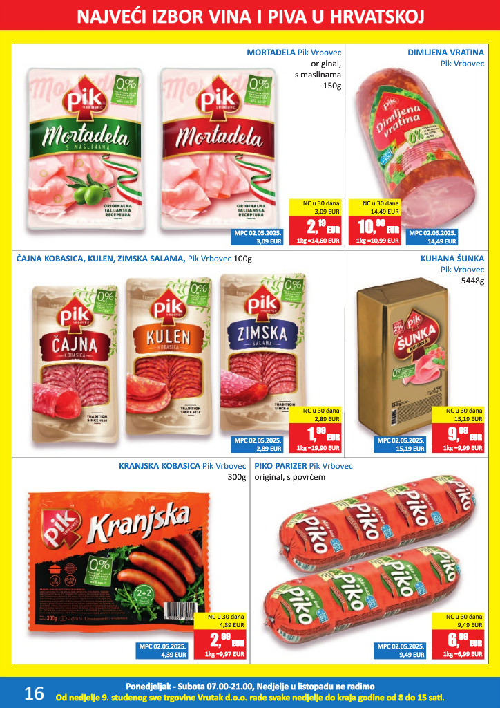 vrutak - Prelistajte katalog Vrutak, vrijedi od 13.10. do 26.10. - page: 16