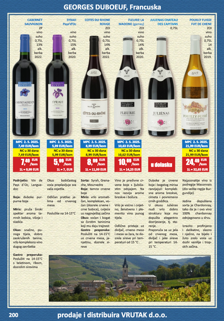 vrutak - Prelistajte katalog Vrutak - Vinski Katalog, vrijedi od 01.11. do 31.10. - page: 200