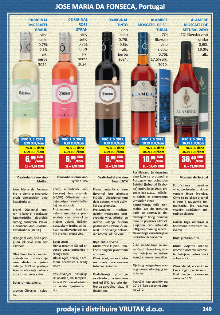 vrutak - Prelistajte katalog Vrutak - Vinski Katalog, vrijedi od 01.11. do 31.10. - page: 249