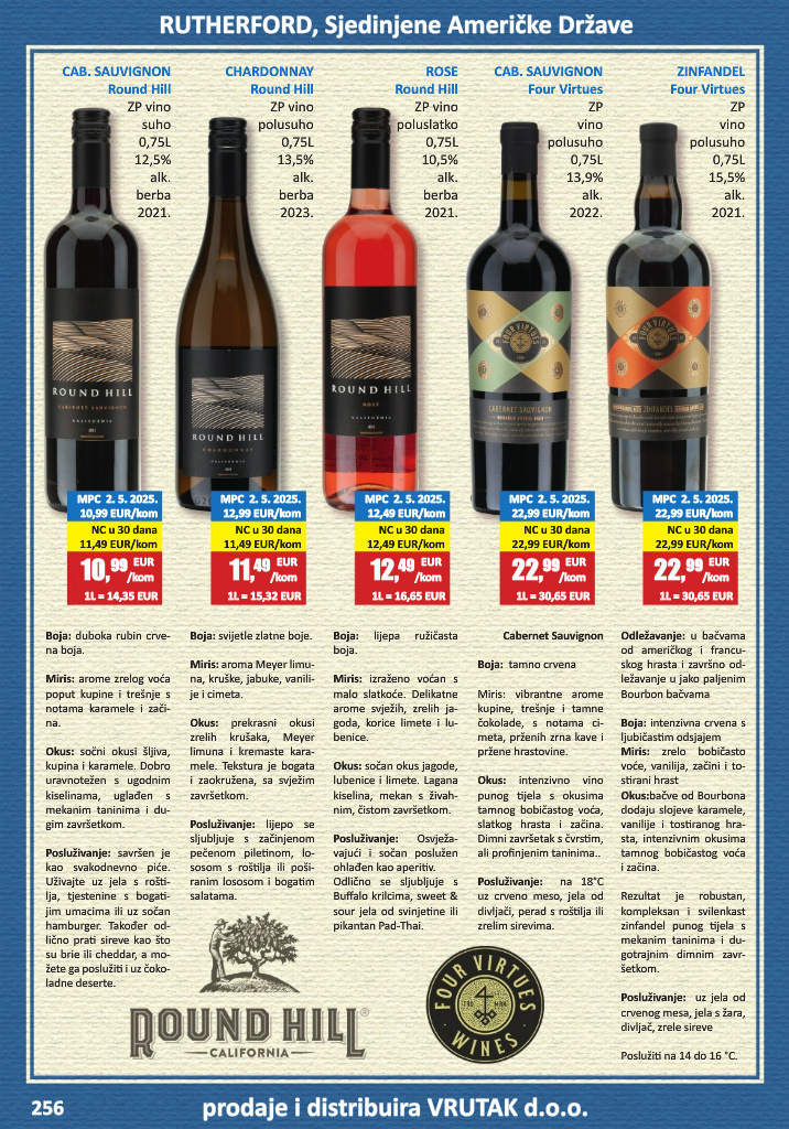 vrutak - Prelistajte katalog Vrutak - Vinski Katalog, vrijedi od 01.11. do 31.10. - page: 256