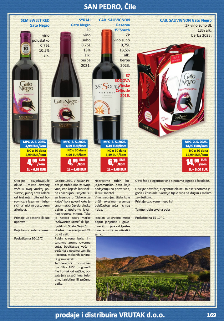 vrutak - Prelistajte katalog Vrutak - Vinski Katalog, vrijedi od 01.11. do 31.10. - page: 169