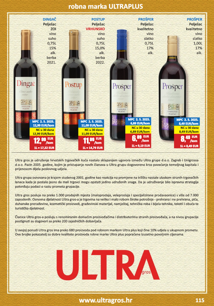 vrutak - Prelistajte katalog Vrutak - Vinski Katalog, vrijedi od 01.11. do 31.10. - page: 115