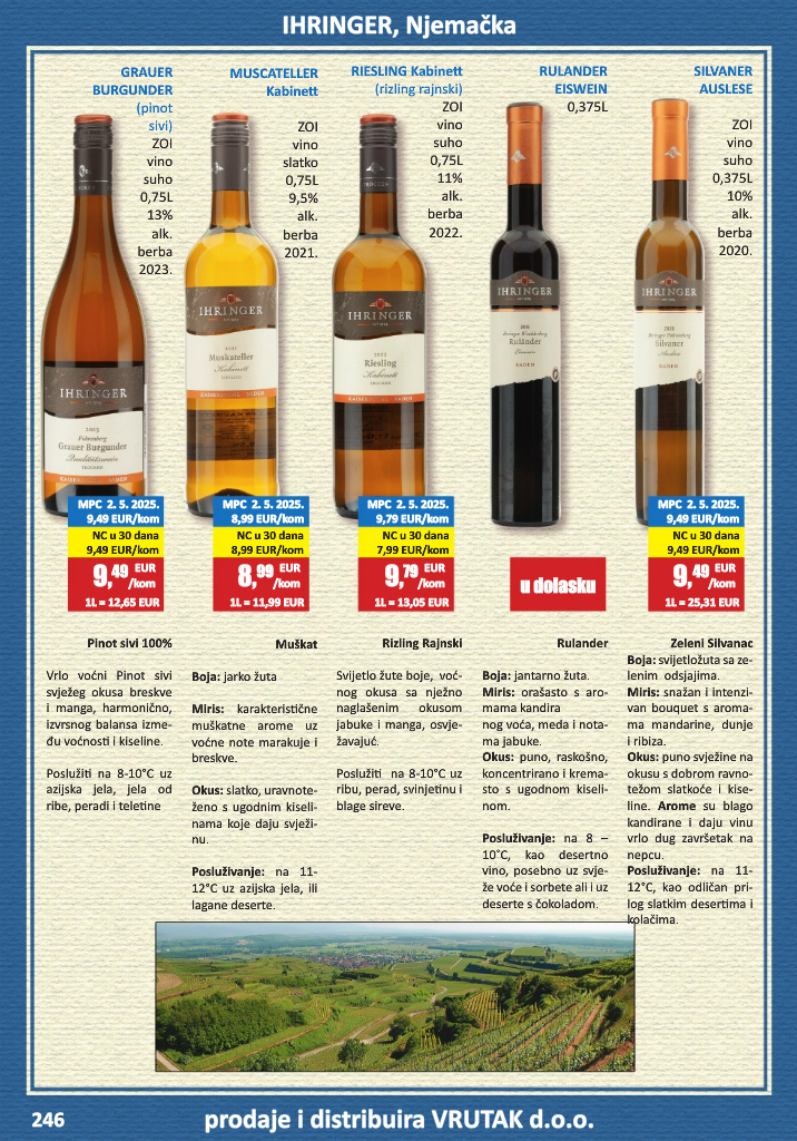 vrutak - Prelistajte katalog Vrutak - Vinski Katalog, vrijedi od 01.11. do 31.10. - page: 246