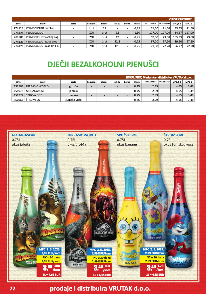 vrutak - Prelistajte katalog Vrutak - Vinski Katalog, vrijedi od 01.11. do 31.10. - page: 72