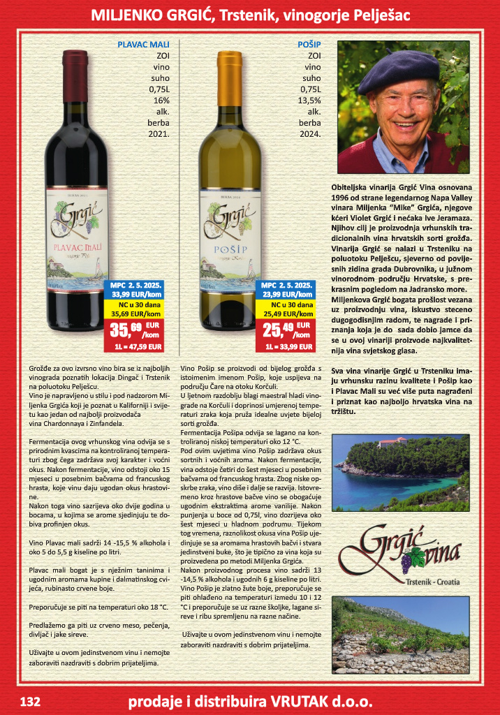 vrutak - Prelistajte katalog Vrutak - Vinski Katalog, vrijedi od 01.11. do 31.10. - page: 132