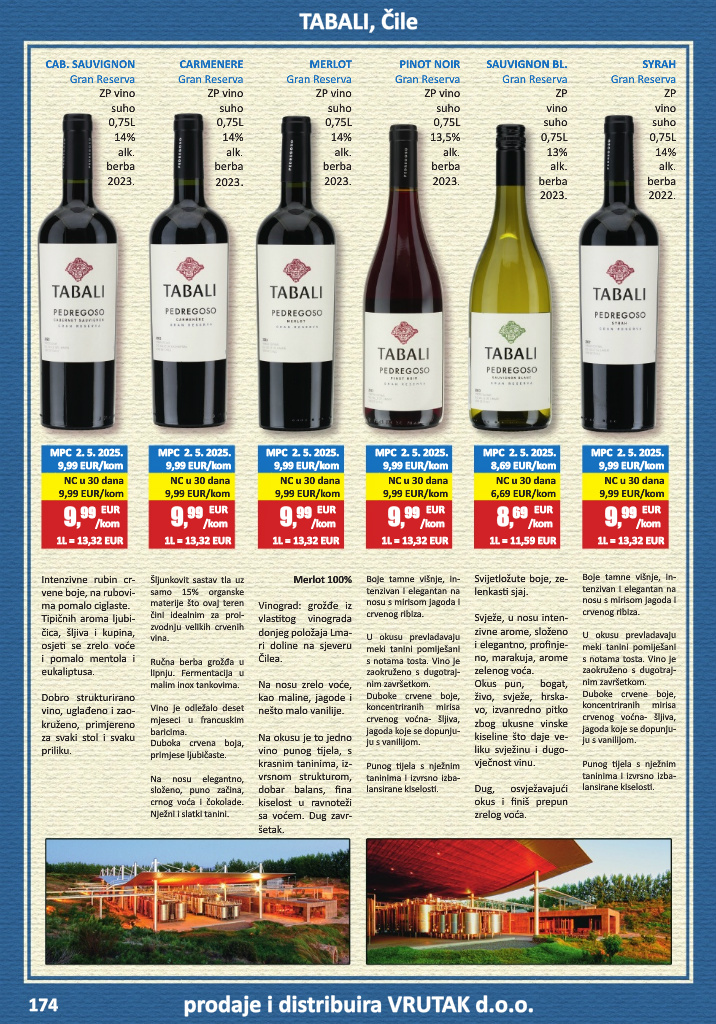 vrutak - Prelistajte katalog Vrutak - Vinski Katalog, vrijedi od 01.11. do 31.10. - page: 174