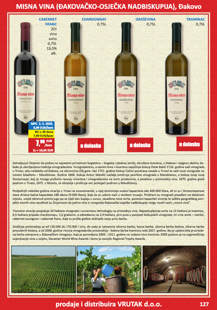 vrutak - Prelistajte katalog Vrutak - Vinski Katalog, vrijedi od 01.11. do 31.10. - page: 127