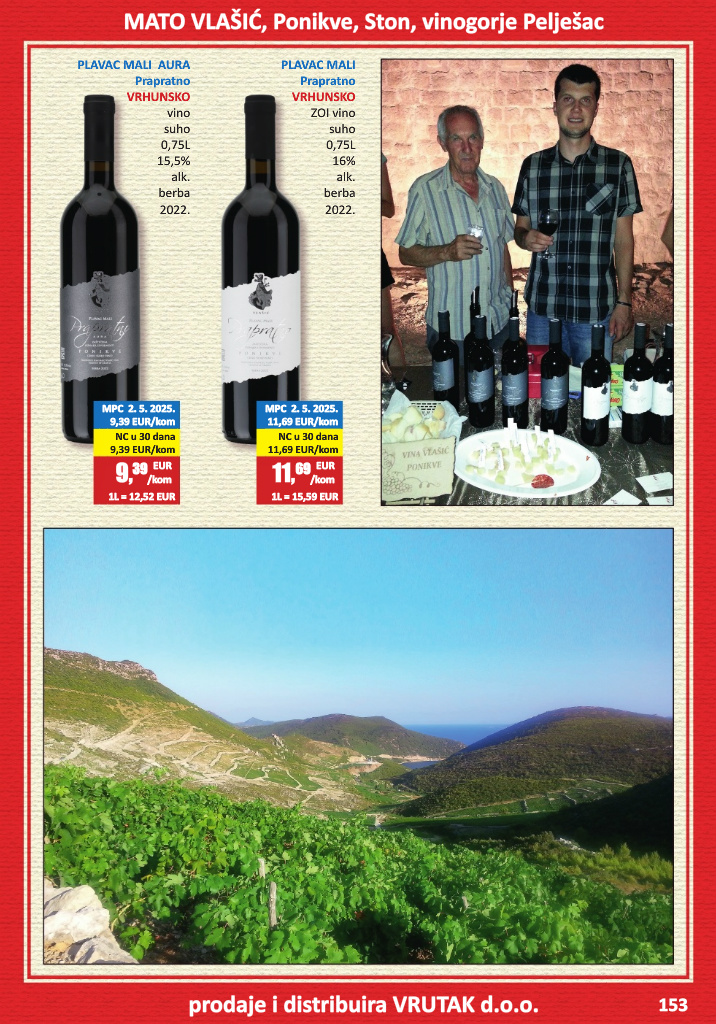 vrutak - Prelistajte katalog Vrutak - Vinski Katalog, vrijedi od 01.11. do 31.10. - page: 153