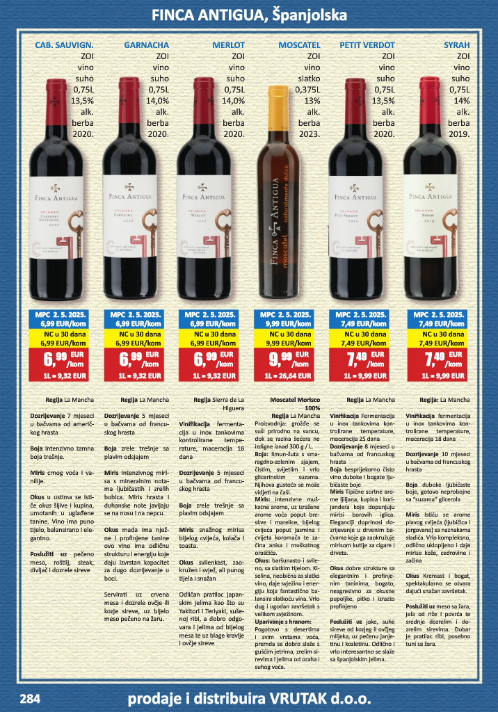 vrutak - Prelistajte katalog Vrutak - Vinski Katalog, vrijedi od 01.11. do 31.10. - page: 284