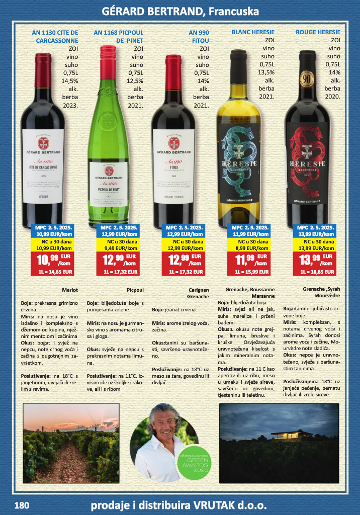 vrutak - Prelistajte katalog Vrutak - Vinski Katalog, vrijedi od 01.11. do 31.10. - page: 180