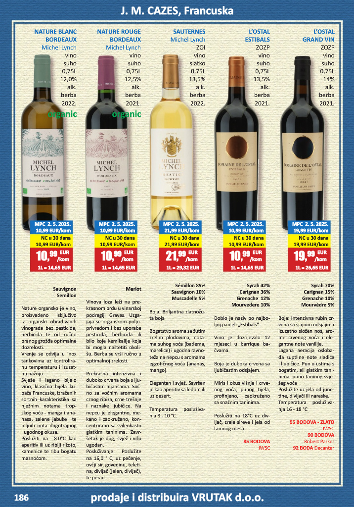 vrutak - Prelistajte katalog Vrutak - Vinski Katalog, vrijedi od 01.11. do 31.10. - page: 186