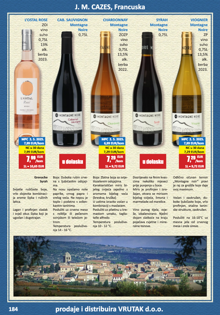 vrutak - Prelistajte katalog Vrutak - Vinski Katalog, vrijedi od 01.11. do 31.10. - page: 184