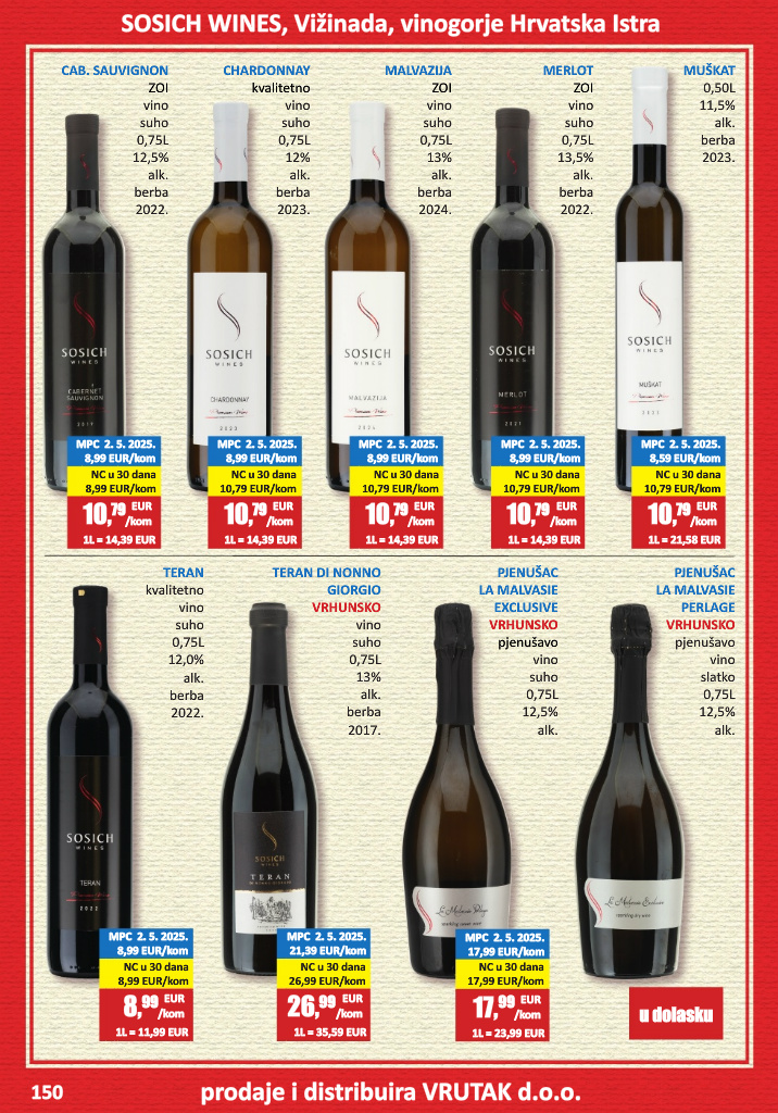 vrutak - Prelistajte katalog Vrutak - Vinski Katalog, vrijedi od 01.11. do 31.10. - page: 150