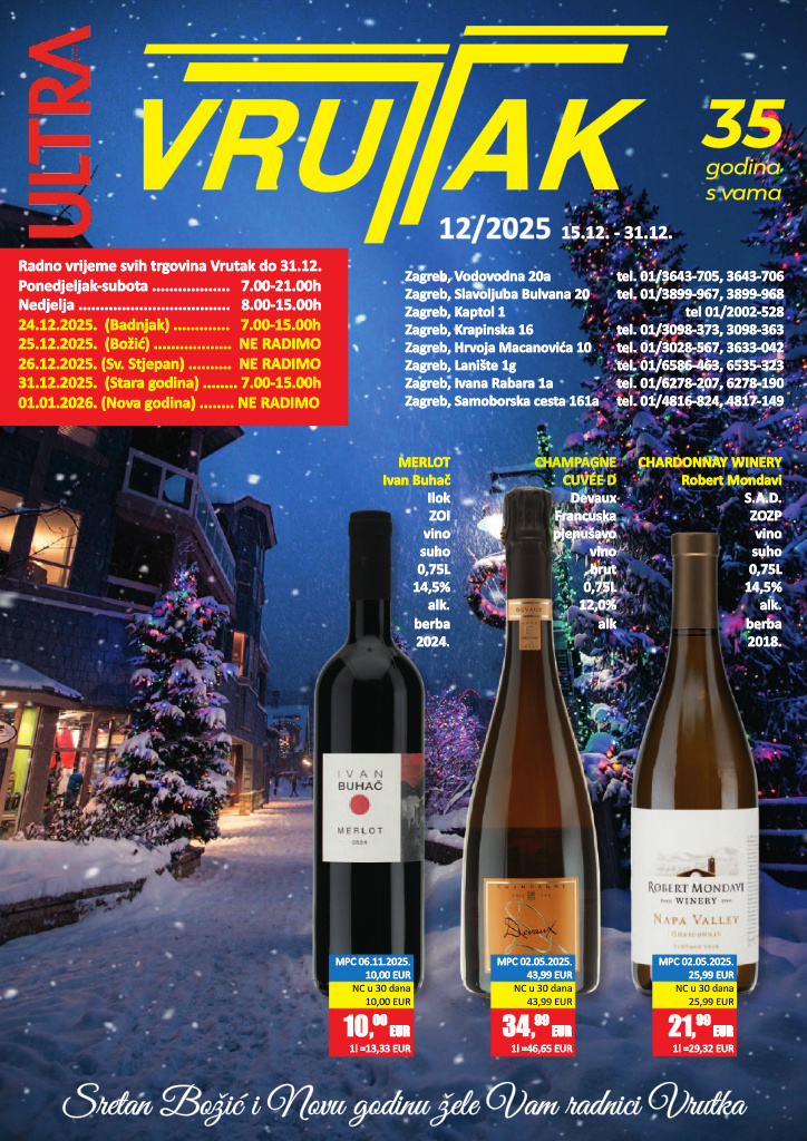 vrutak - Prelistajte katalog Vrutak - Katalog, vrijedi od 15.12. do 31.12.