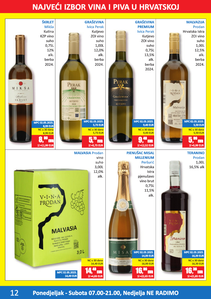 vrutak - Prelistajte katalog Vrutak - Katalog siječanj, vrijedi od 12.01. do 25.01. - page: 12