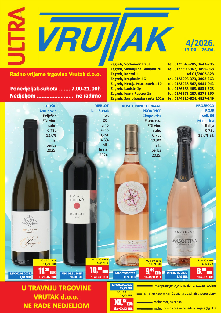 vrutak - Aktualni Vrutak katalog vrijedi od ponedjeljka 13.04.2026 do nedjelje 26.04.2026