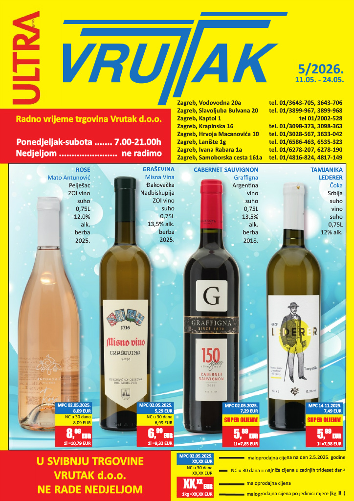 vrutak - Aktualni Vrutak katalog vrijedi od ponedjeljka 11.05.2026 do nedjelje 24.05.2026