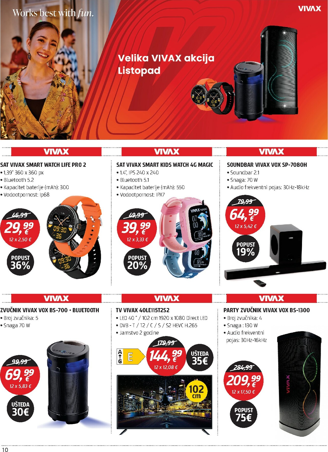 centar-tehnike - Prelistajte katalog Centar tehnike, vrijedi od 20.10. do 03.11. - page: 10