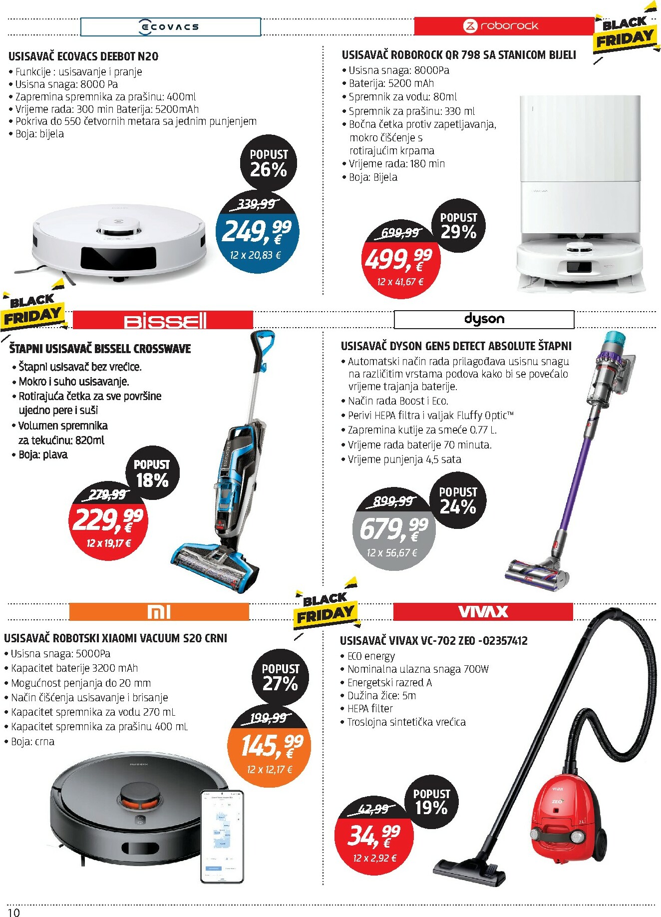 centar-tehnike - Prelistajte katalog Centar tehnike - Black Friday, vrijedi od 24.11. do 06.12. - page: 10